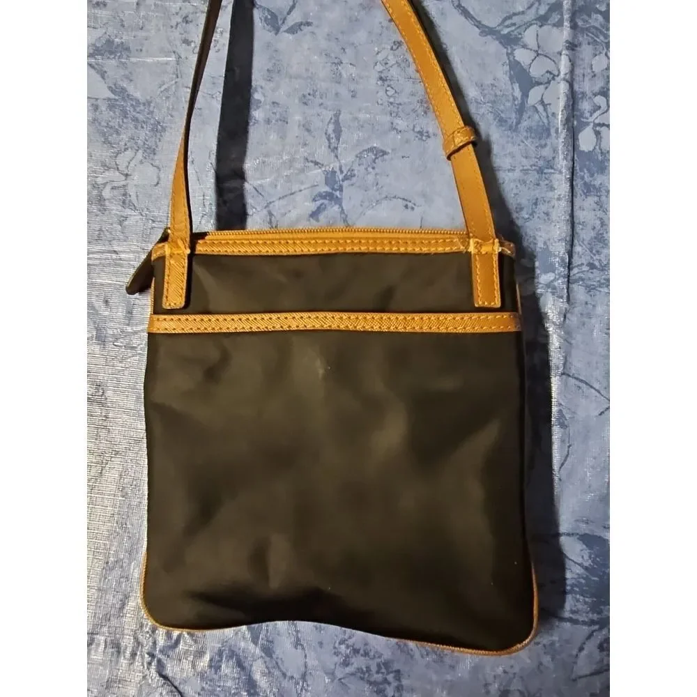 Michael Handbag Purse 32S5GKPC1C Kempton Swingpack‎ Black Nylon Bag Crossbody